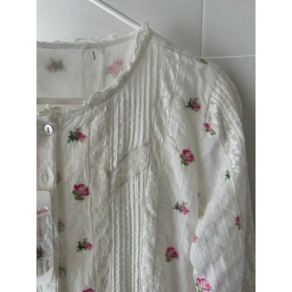 Loveshack fancy the avin pink potion dress size 6 - Picture 6 of 16